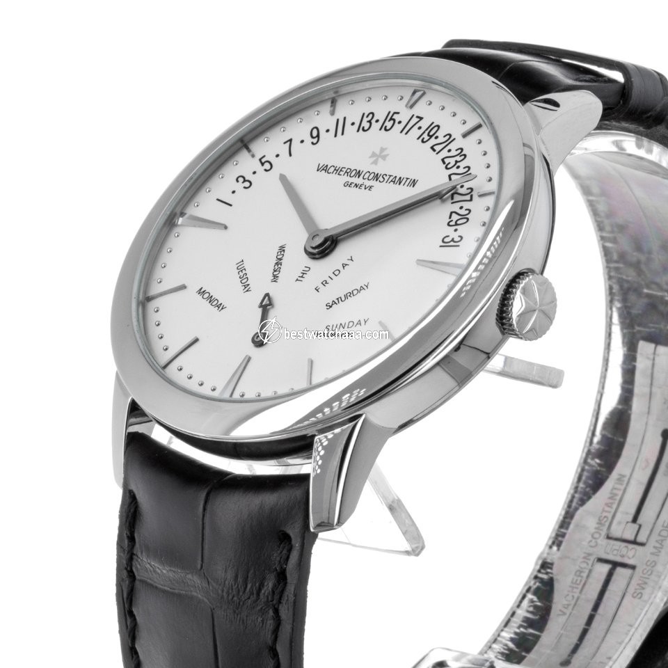IMG_9081 Vacheron Constantin Patrimony Mens watch Unisex Automatic White gold 86020 Replica 6