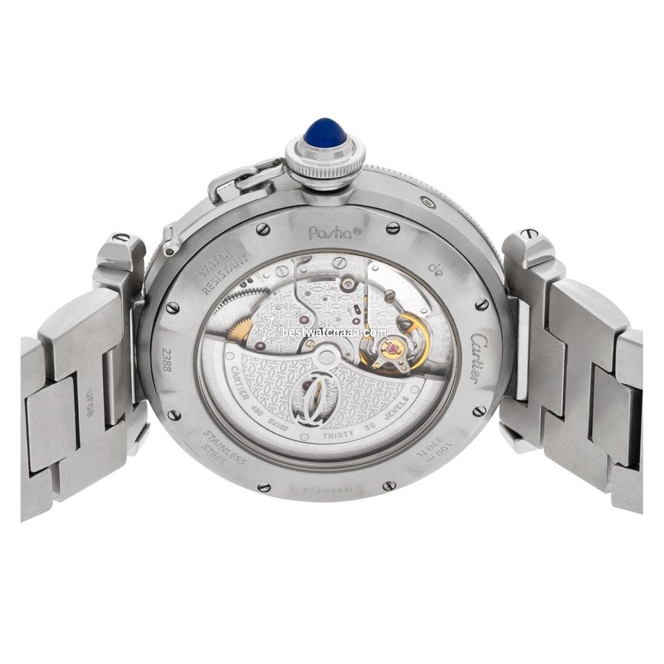 IMG_9081 Cartier Pasha Mens watch Unisex Automatic Steel W31037H3 Replica 6