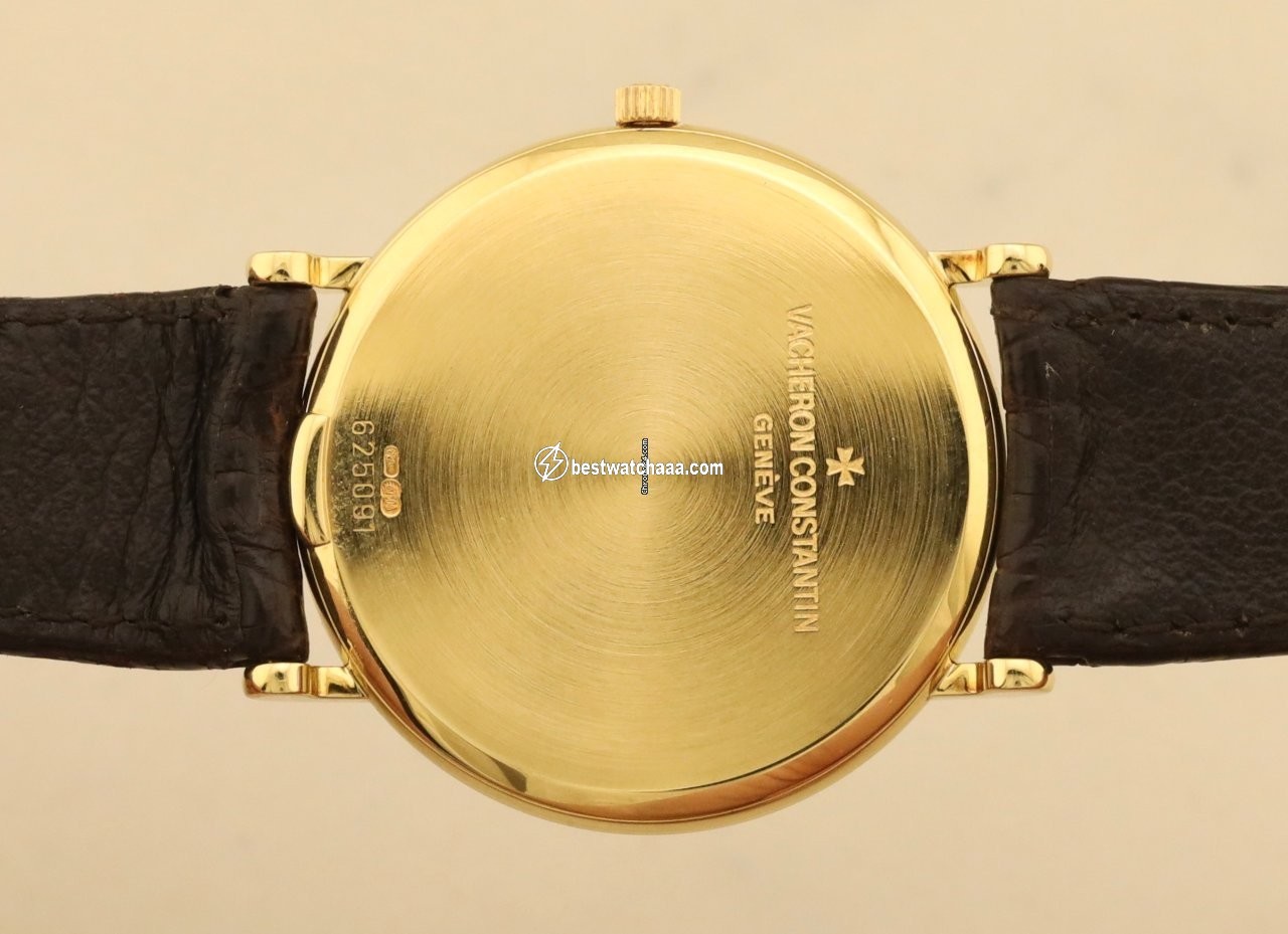 IMG_9081 Vacheron Constantin Patrimony Mens watch Unisex Quartz Yellow gold 74002 Replica 6