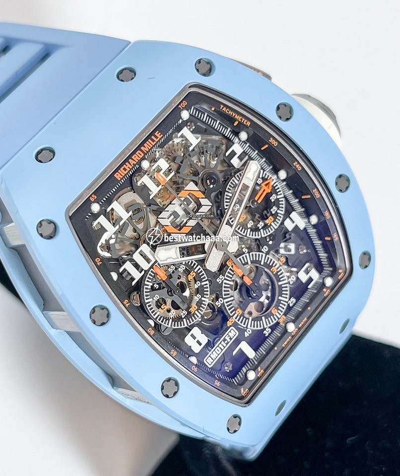 IMG_9081 Richard Mille RM 011 Mens watch Unisex Automatic Ceramic RICHARD MILLE Replica 6