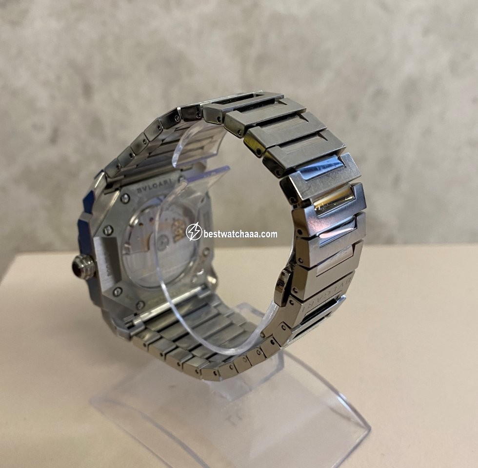 IMG_9081 Bulgari Octo Mens watch Unisex Automatic Steel BGO38C3SSD 102105 Replica 6