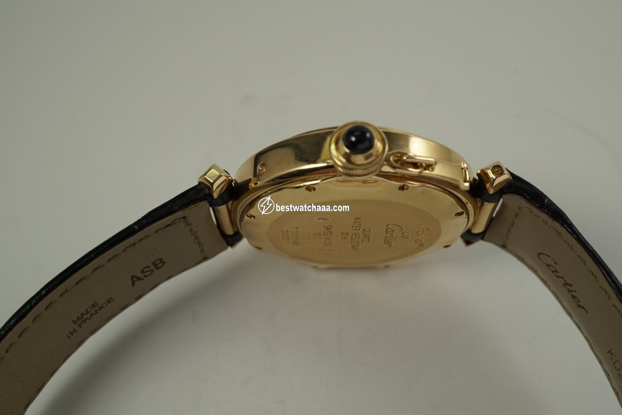 IMG_9081 Cartier Pasha Mens watch Unisex Quartz Yellow gold 30001 Replica 6