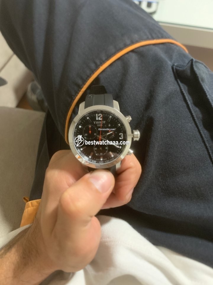 IMG_9081 Tissot PRC 200 Mens watch Unisex Quartz Steel T055.417.17.057.00 Replica 6