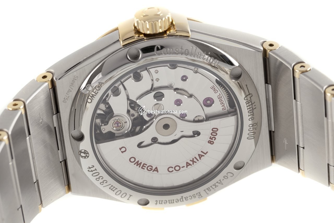 IMG_9081 Omega Constellation Men Mens watch Unisex Automatic Gold Steel 123.20.38.21.58.001 Replica 6