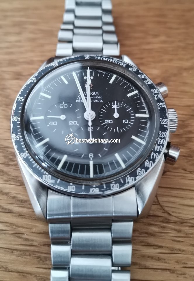IMG_9081 Omega Speedmaster Professional Moonwatch Mens watch Unisex Manual winding Steel 105012-66 Replica 6