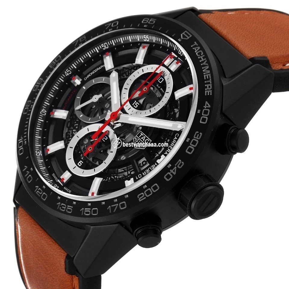 IMG_9081 TAG Heuer Carrera Calibre HEUER 01 Mens watch Unisex Automatic Ceramic CAR2090.BH0729 Replica 6