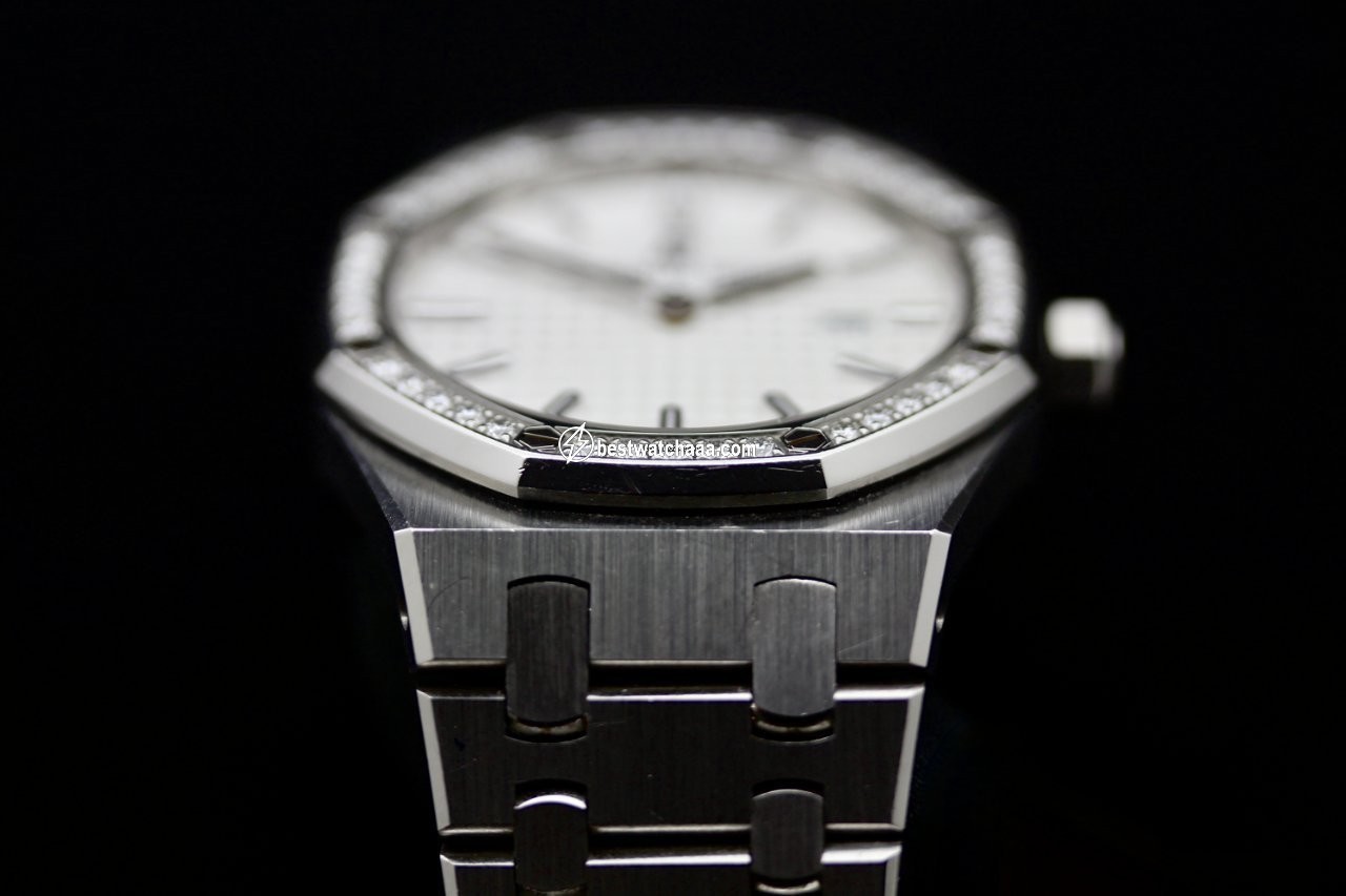 IMG_9081 Audemars Piguet Royal Oak Lady Quartz Steel 67651ST Replica 6