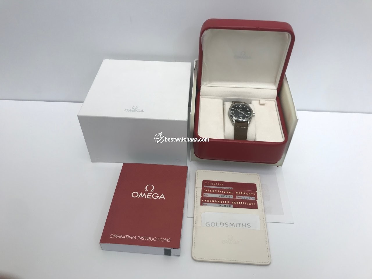 IMG_9081 Omega Seamaster Railmaster Mens watch Unisex Automatic Steel 2803.52.37 Replica 6