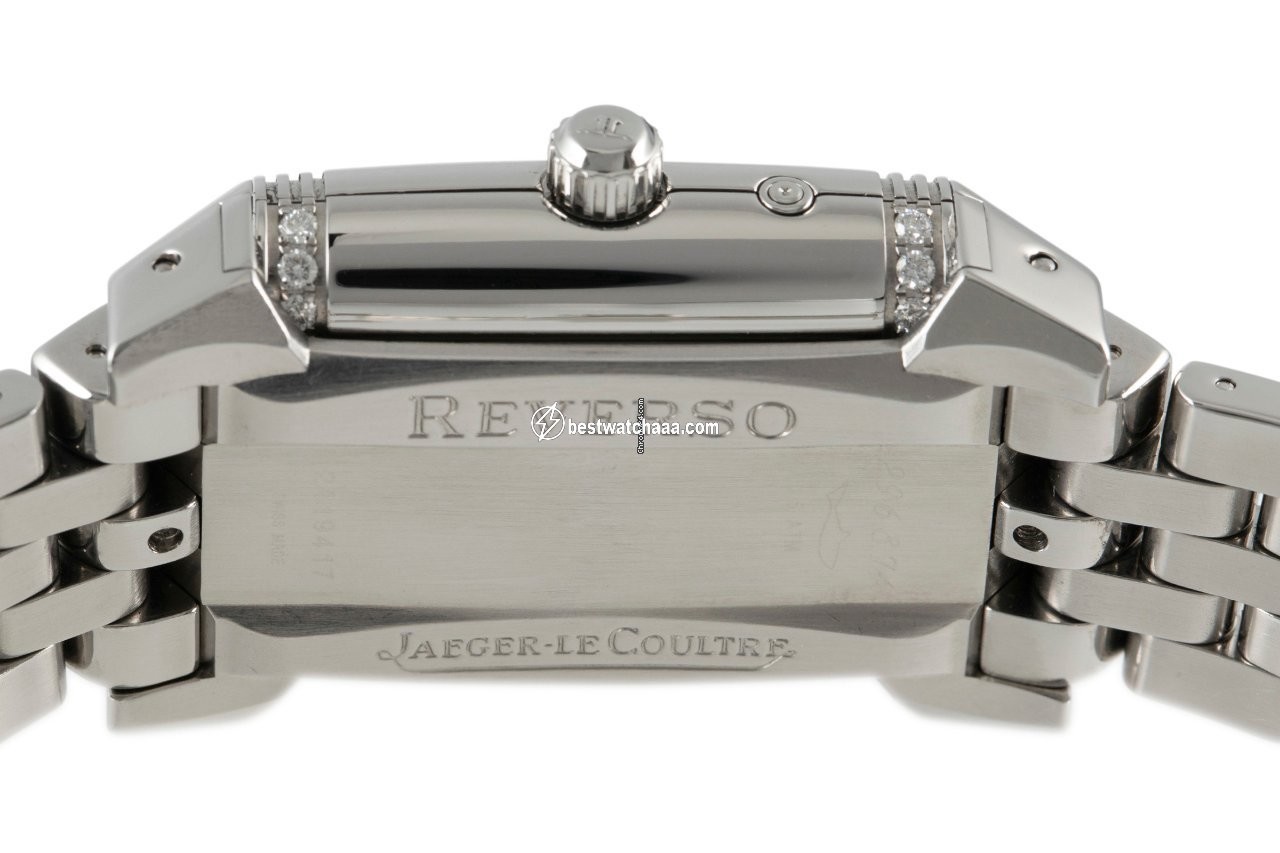 IMG_9081 Jaeger-LeCoultre Reverso Lady Womens watch Manual winding Steel 296.8.74 Replica 6