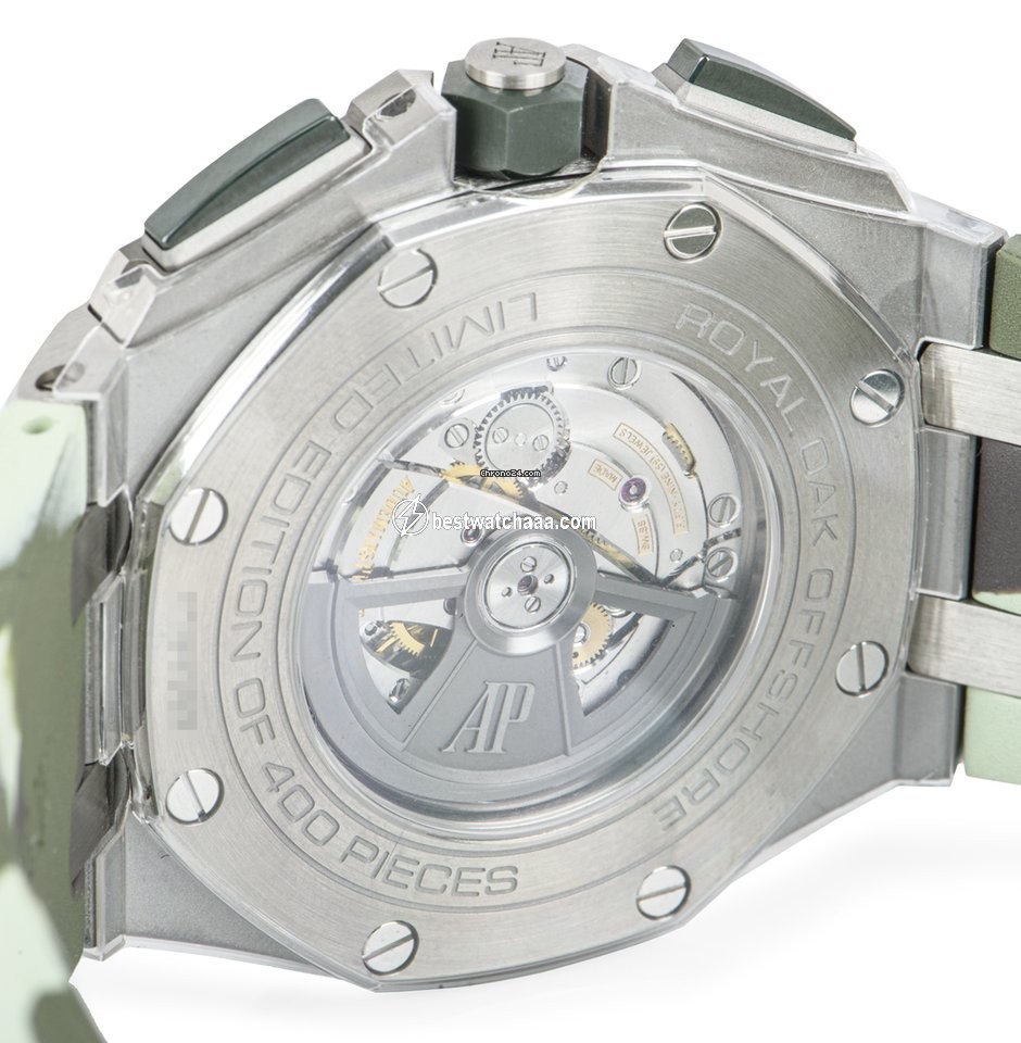 IMG_9081 Audemars Piguet Royal Oak Offshore Chronograph Mens watch Unisex Automatic Steel 26400SO.OO.A055CA.01 Replica 6