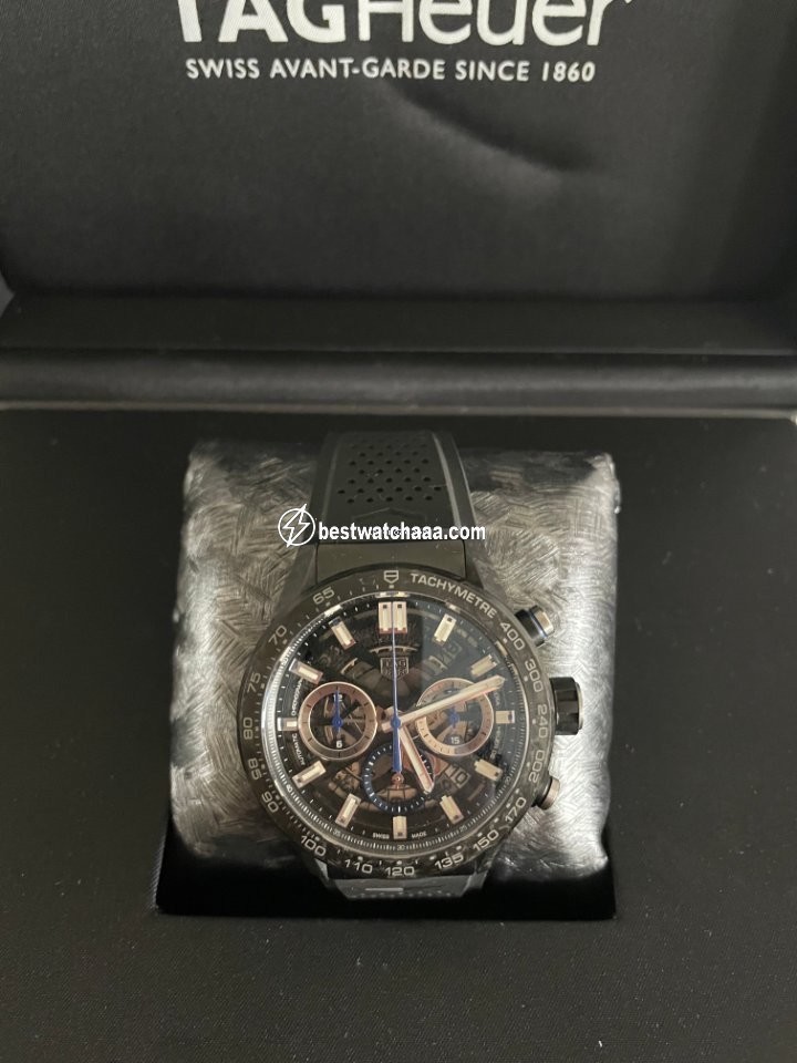 IMG_9081 TAG Heuer Carrera Mens watch Unisex Automatic Carbon CBG2017.FT6143 Replica 6