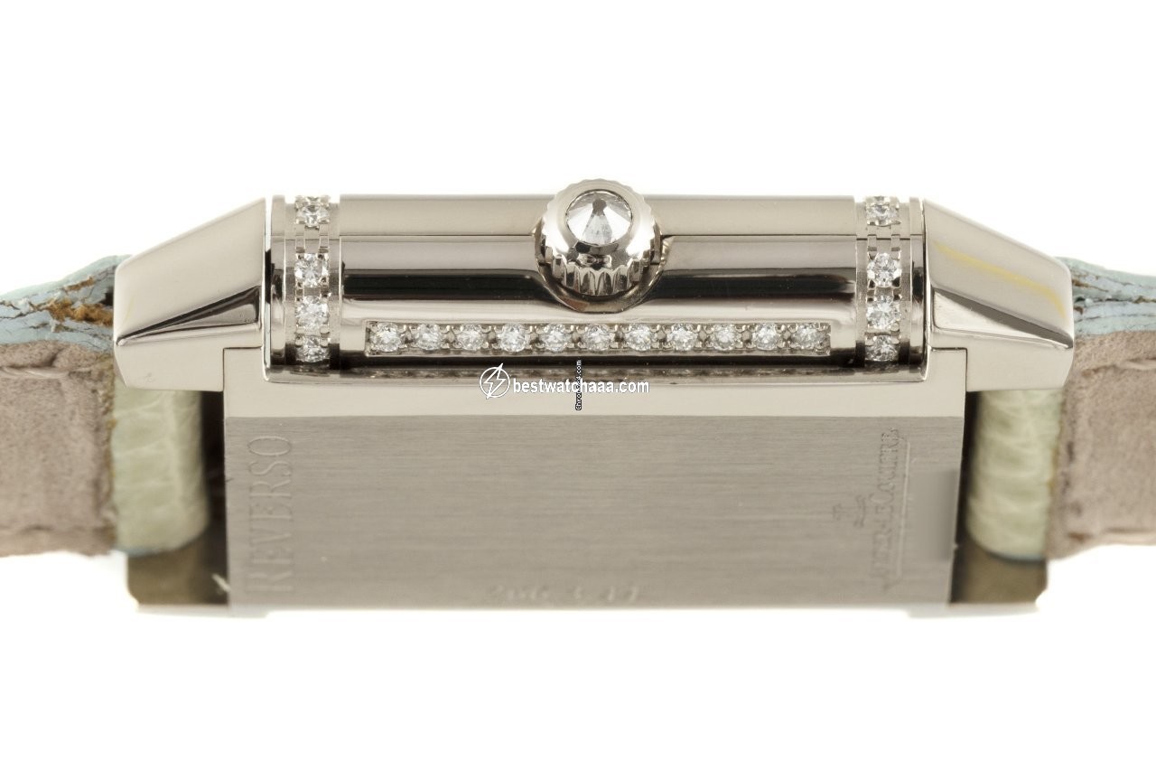 IMG_9081 Jaeger-LeCoultre Reverso Duetto Womens watch Manual winding White gold 266.3.44 Replica 6