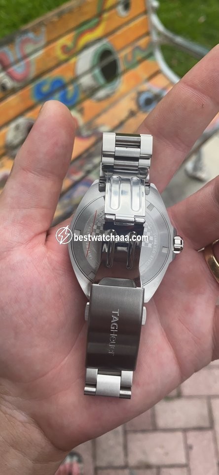 IMG_9081 TAG Heuer Formula 1 Quartz Mens watch Unisex Quartz Steel WAZ1112 Replica 6