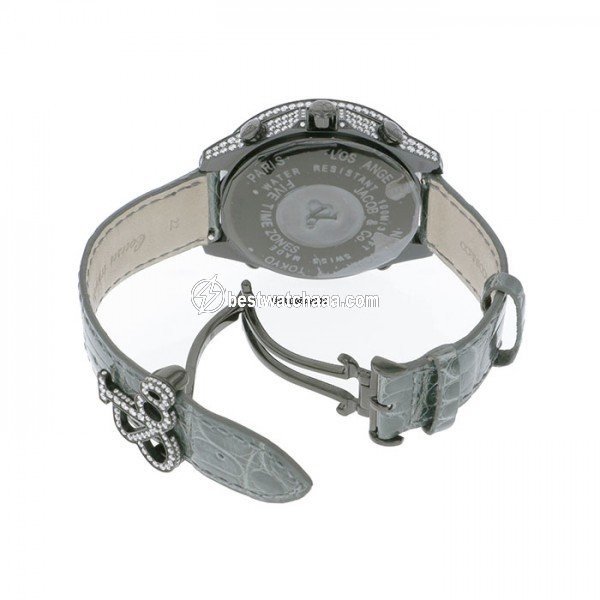 IMG_9081 Jacob & Co. Five Time Zone Quartz Steel JC-2BCDADC Replica 6
