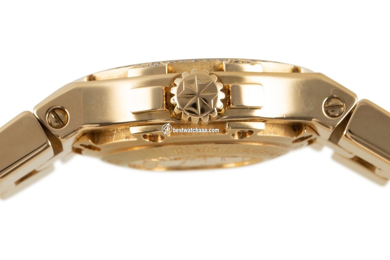 IMG_9081 Vacheron Constantin Overseas Womens watch Quartz Yellow gold 12050 Replica 6