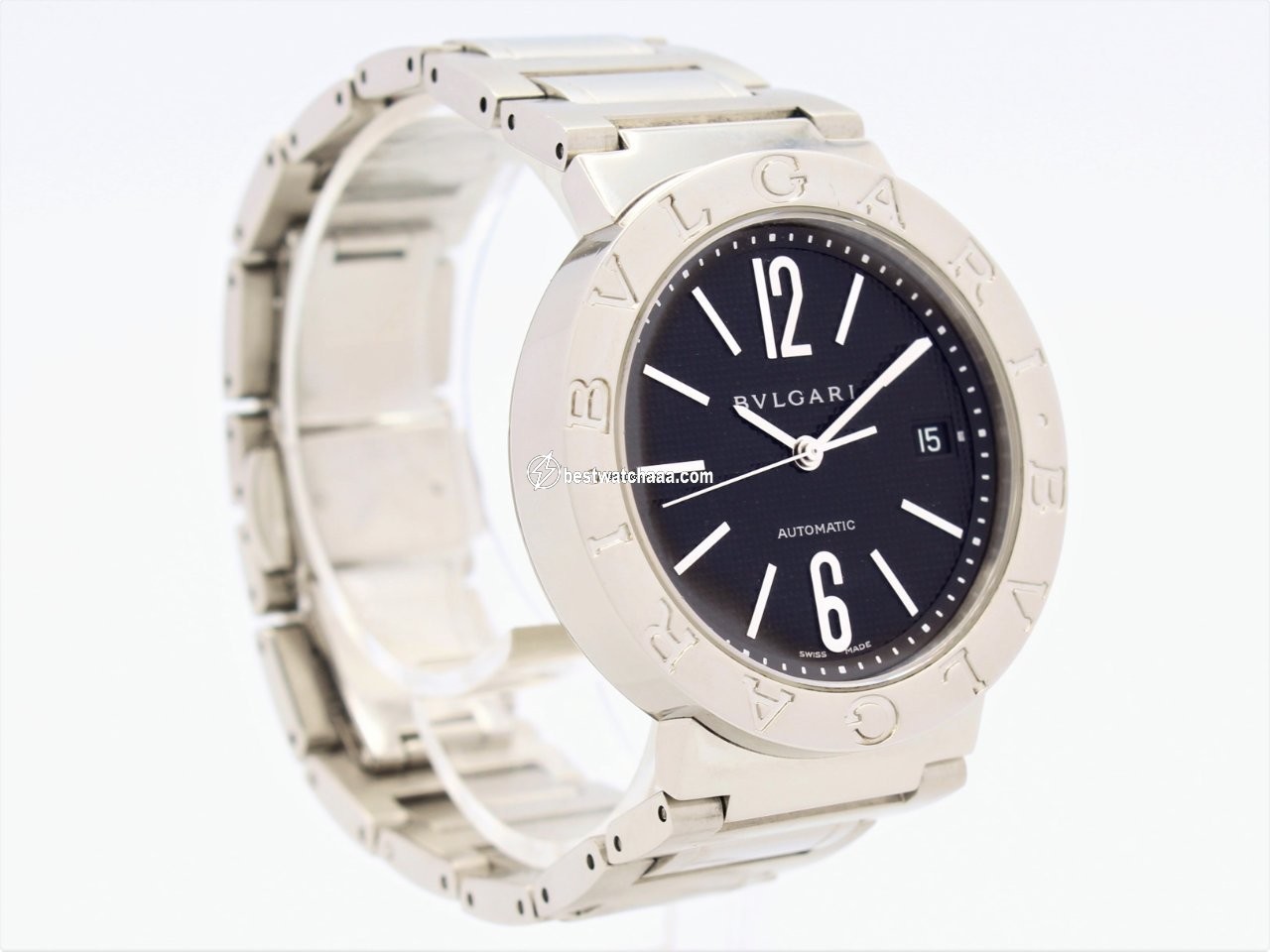 IMG_9081 Bulgari Mens watch Unisex Automatic Steel 101370 Replica 6