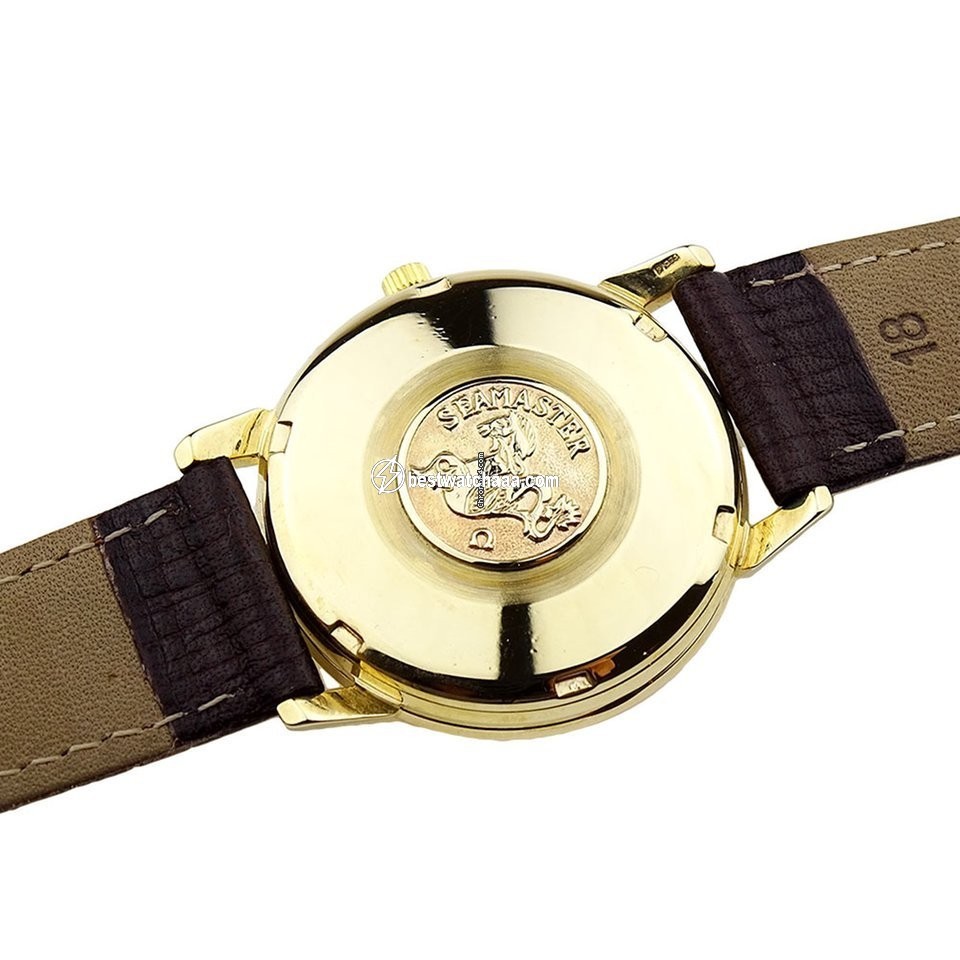 IMG_9081 Omega Seamaster Mens watch Unisex Automatic Yellow gold 165 6.5003 Replica 6