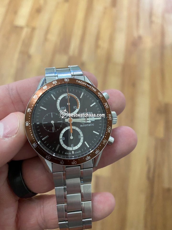 IMG_9081 TAG Heuer Carrera Calibre 16 Mens watch Unisex Automatic Steel CV2013-2 Replica 6