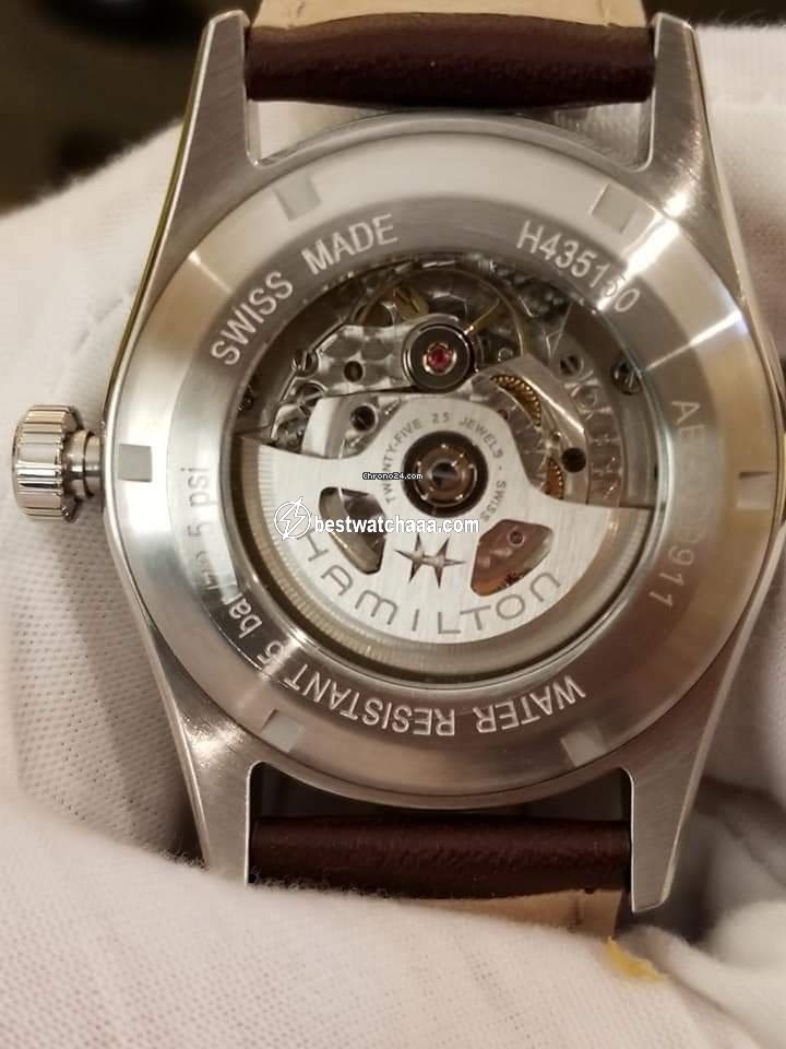 IMG_9081 Hamilton Broadway Mens watch Unisex Automatic Steel H43515875 Replica 6