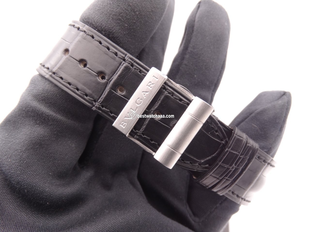 IMG_9081 Bulgari Diagono Mens watch Unisex Automatic Steel DG 42 S CH Replica 6