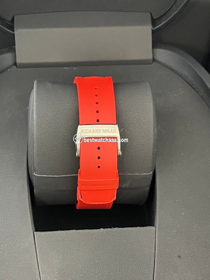 IMG_9081 Richard Mille RM 010 Mens watch Unisex Automatic White gold RM010 Replica 6