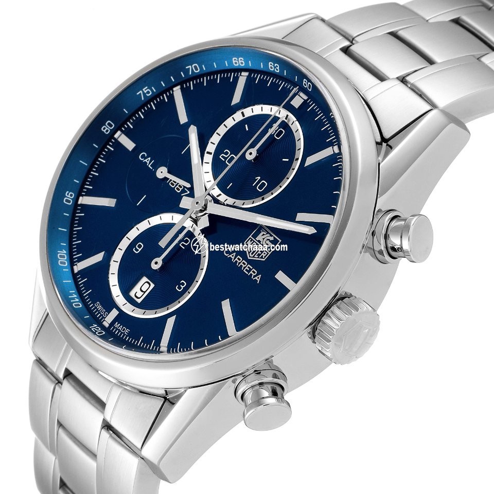 IMG_9081 TAG Heuer Carrera Calibre 1887 Mens watch Unisex Automatic Steel CAR2115 Replica 6