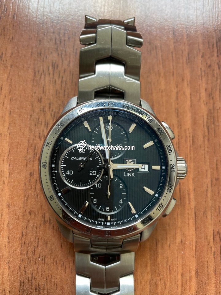 IMG_9081 TAG Heuer Link Calibre 16 Mens watch Unisex Automatic Steel CAT2010 Replica 6