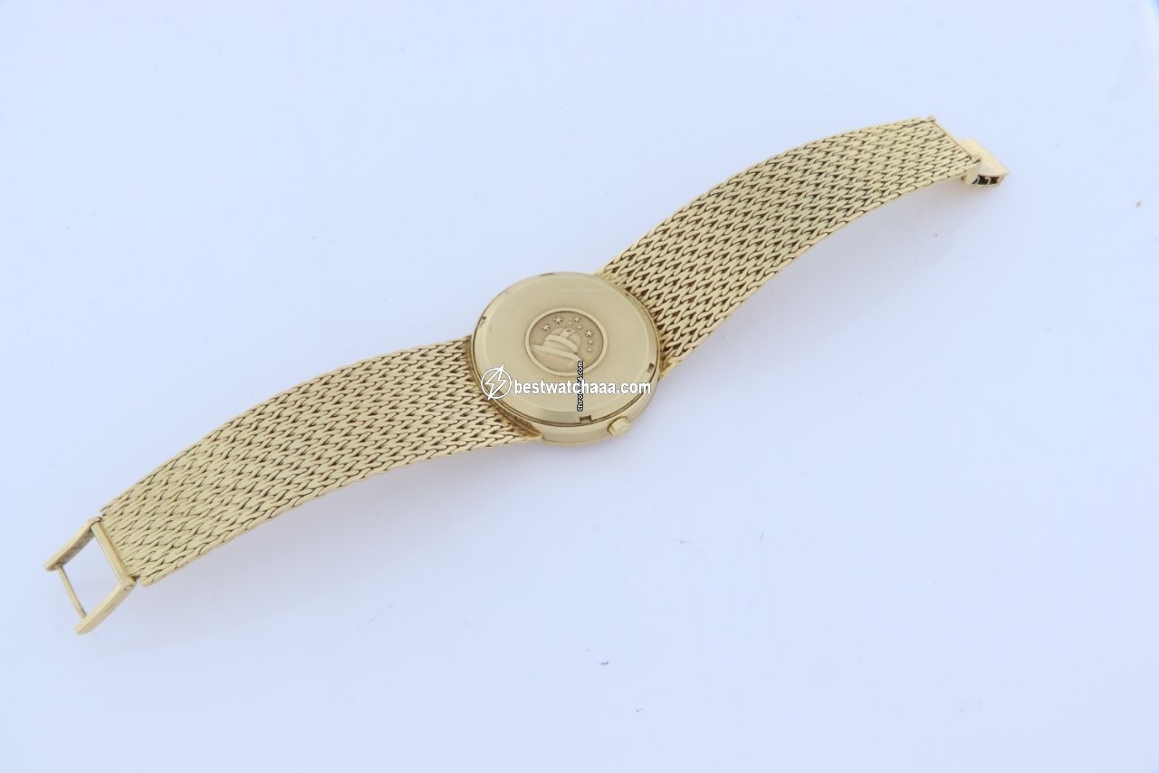 IMG_9081 Omega Constellation Mens watch Unisex Quartz Yellow gold f300Hz Replica 6
