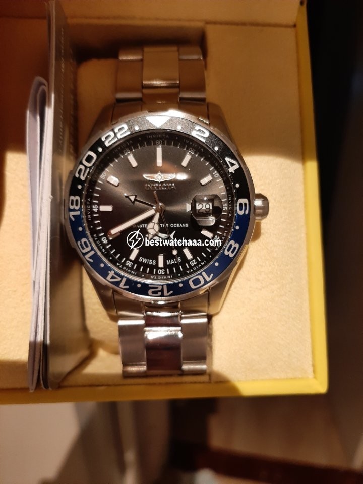 IMG_9081 Invicta Mens watch Unisex Quartz Steel inv-25821 Replica 6