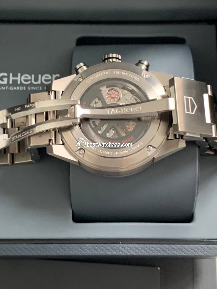 IMG_9081 TAG Heuer Carrera Calibre HEUER 01 Mens watch Unisex Automatic Titanium CAR208Z.BF0719 Replica 6