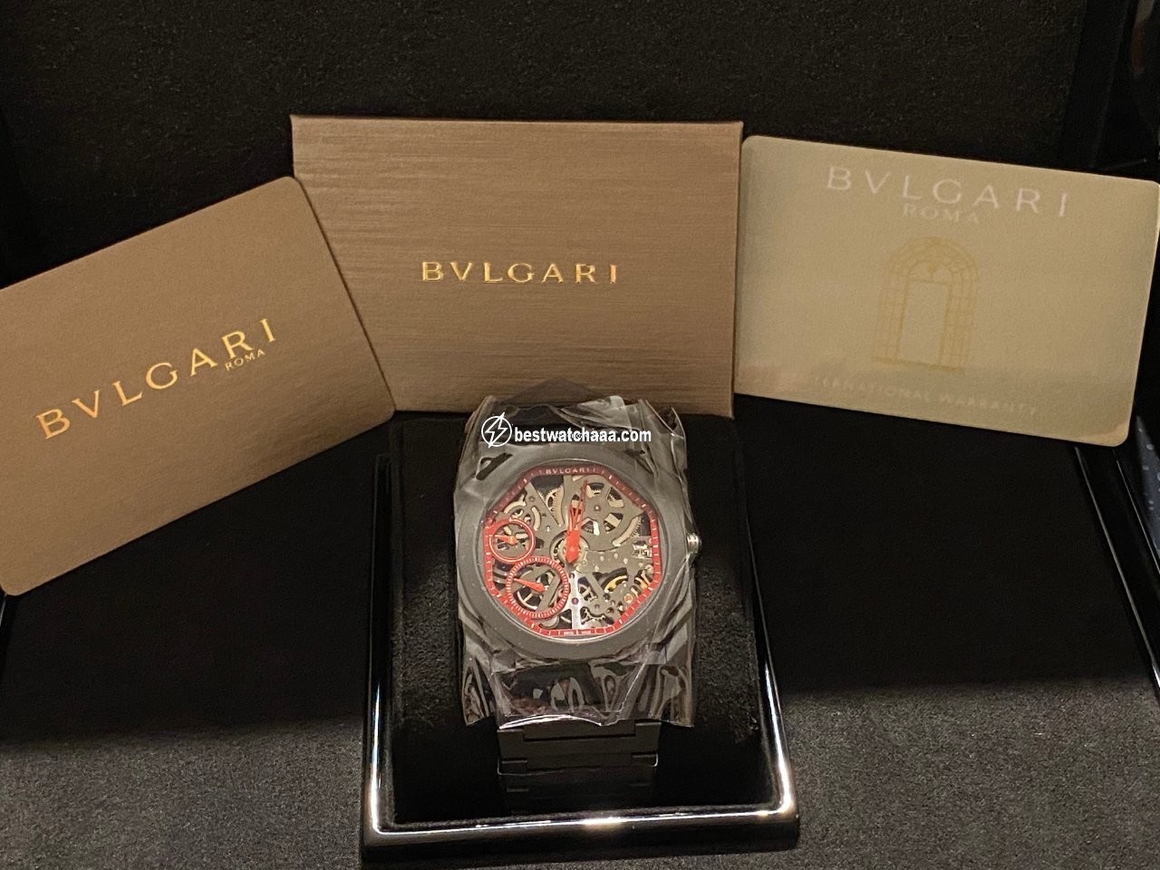 IMG_9081 Bulgari Octo Mens watch Unisex Manual winding Ceramic 103527 Replica 6