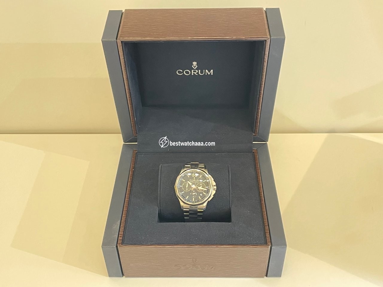 IMG_9081 Corum Admirals Cup Legend 42 Mens watch Unisex Automatic Steel 984.101.20 V705 AN10 Replica 6