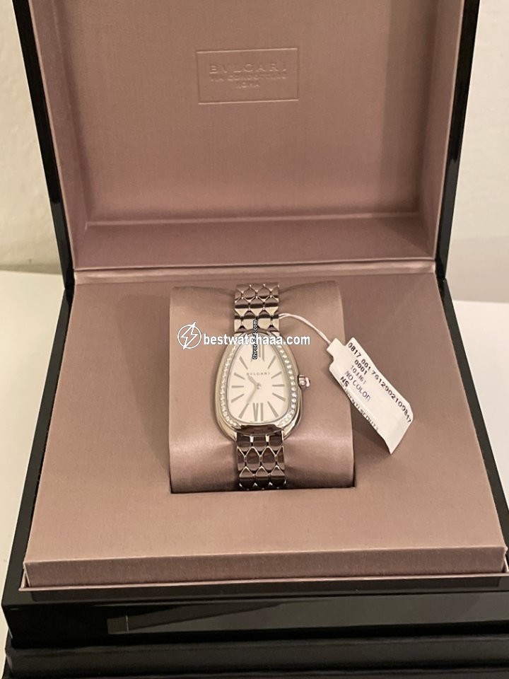 IMG_9081 Bulgari Serpenti Womens watch Quartz Steel 103141 Replica 6