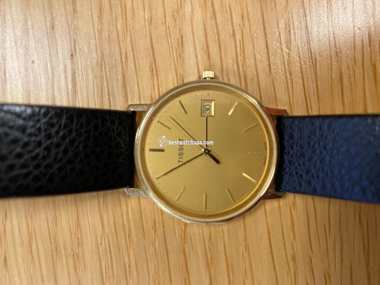 IMG_9081 Tissot Mens watch Unisex Quartz Red gold T922.410.76.011.00 Replica 6