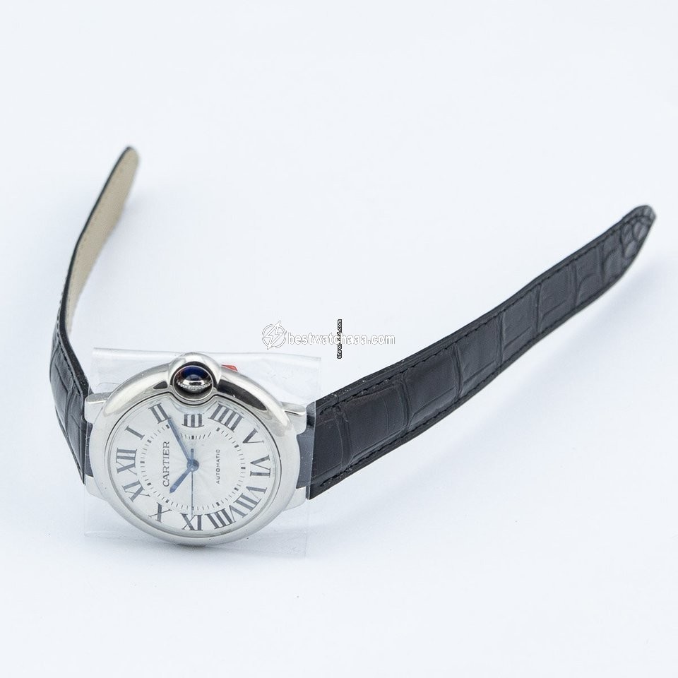 IMG_9081 Cartier Ballon Bleu 36mm Mens watch Unisex Automatic Steel W69017Z4 Replica 6
