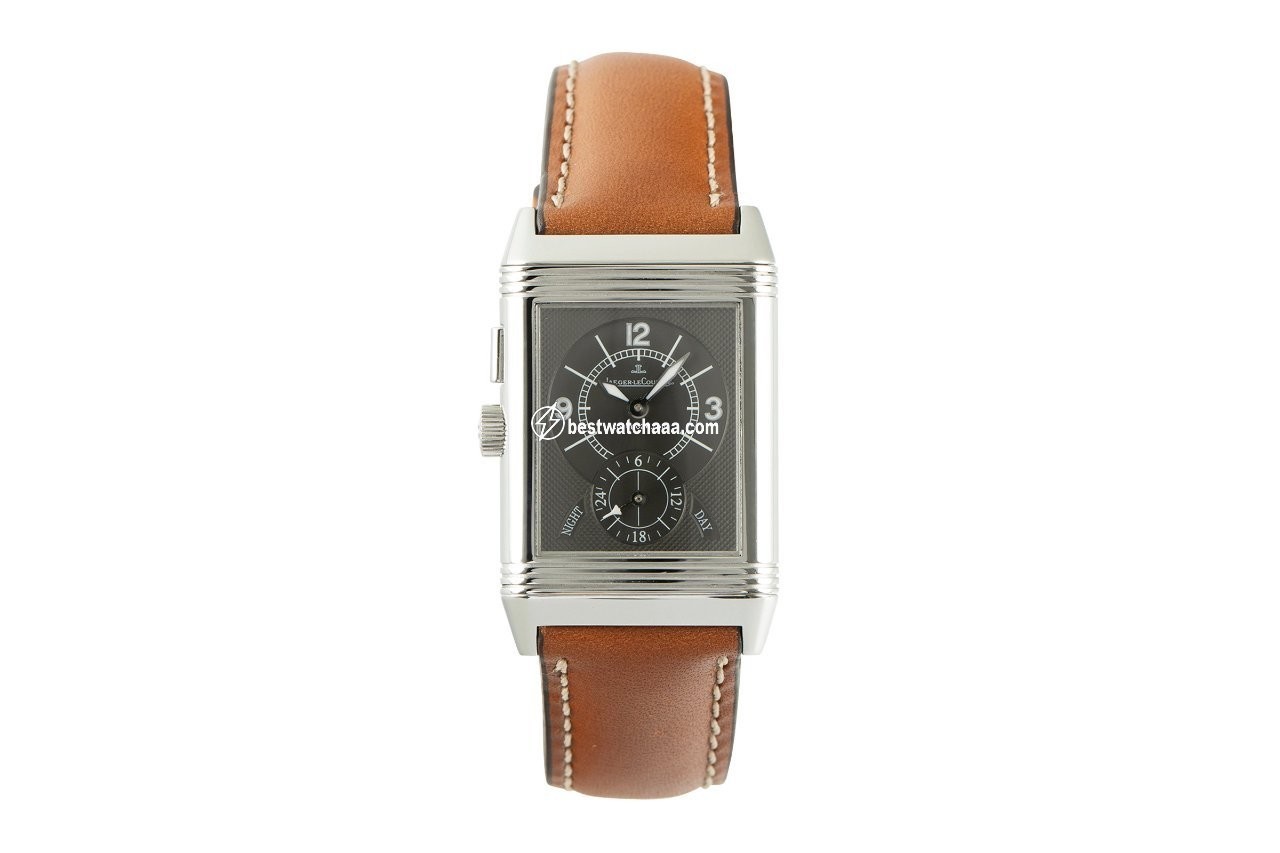 IMG_9081 Jaeger-LeCoultre Reverso Duoface Mens watch Unisex Manual winding Steel 272.8.54 Replica 6