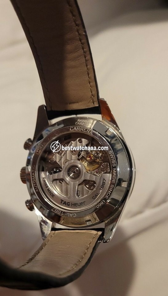 IMG_9081 TAG Heuer Carrera Calibre 1887 Mens watch Unisex Automatic Steel CAR2110.FC6266 Replica 6