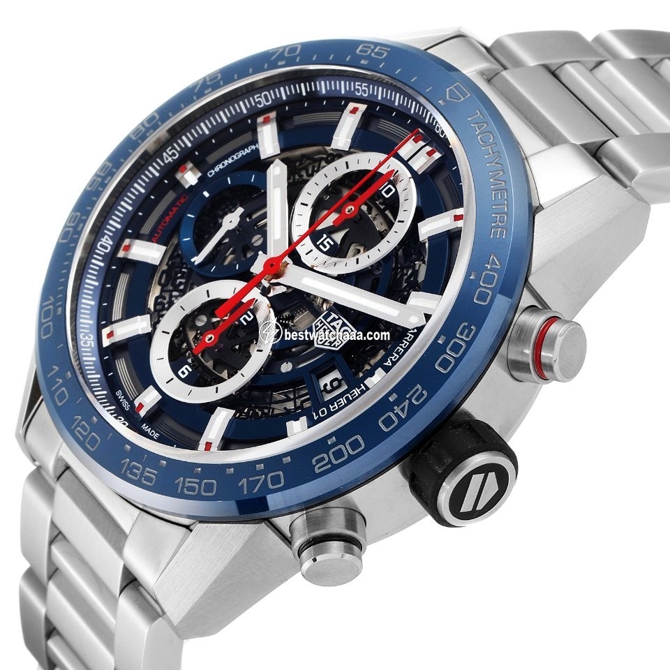 IMG_9081 TAG Heuer Carrera Calibre HEUER 01 Mens watch Unisex Automatic Steel CAR201T.BA0766 Replica 6
