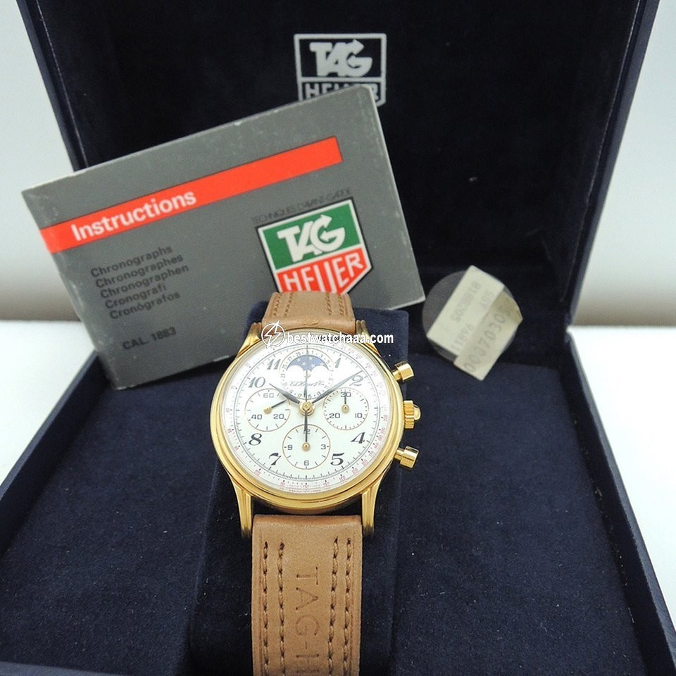 IMG_9081 TAG Heuer Manual winding Gold Steel 188.205 Replica 6