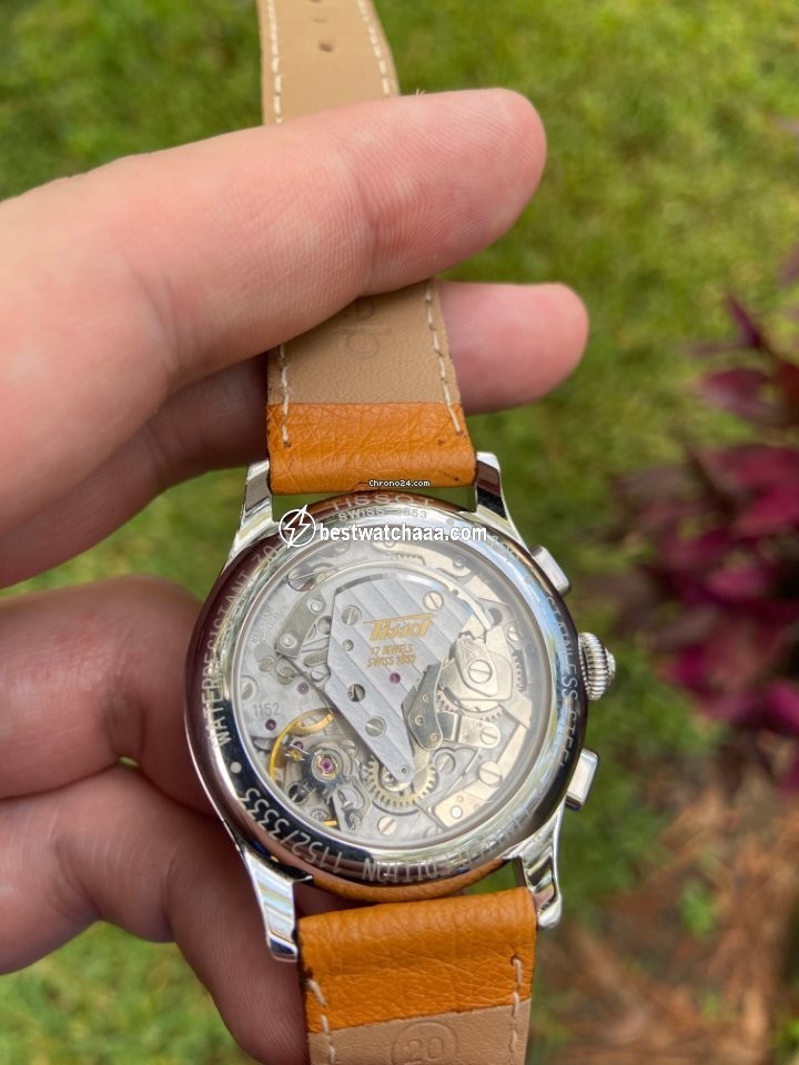 IMG_9081 Tissot Heritage Mens watch Unisex Manual winding Steel T66.1.428.52 Z 199 Replica 6