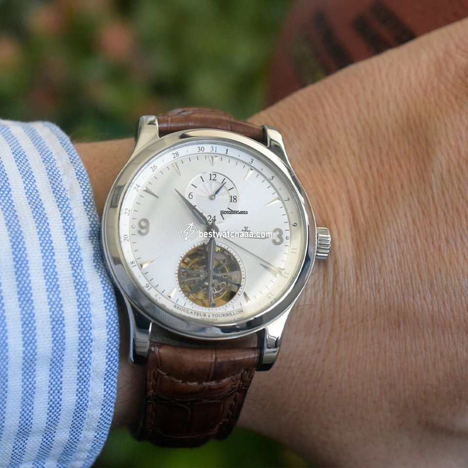 IMG_9081 Jaeger-LeCoultre Master Tourbillon Mens watch Unisex Automatic Steel Q1658420 Replica 6
