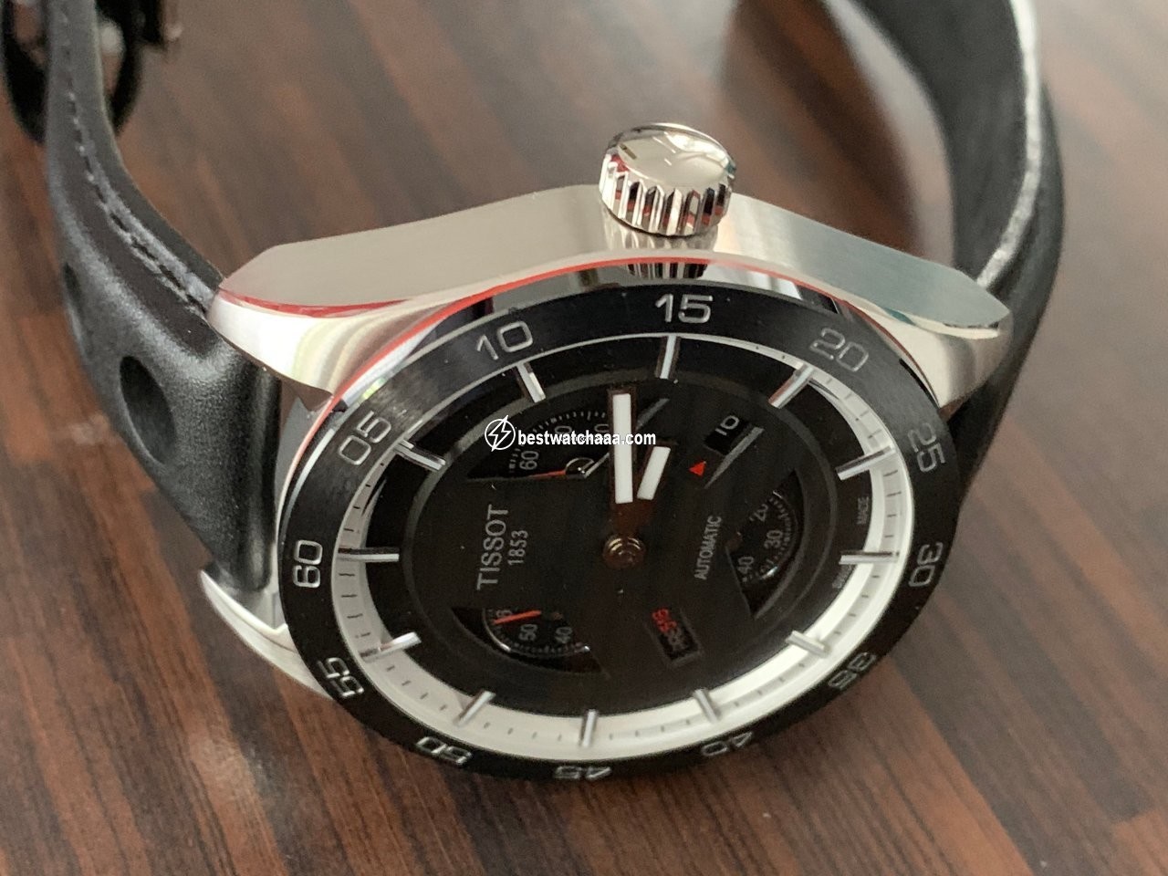 IMG_9081 Tissot PRS 516 Mens watch Unisex Automatic Steel T100.428.16.051.00 Replica 6