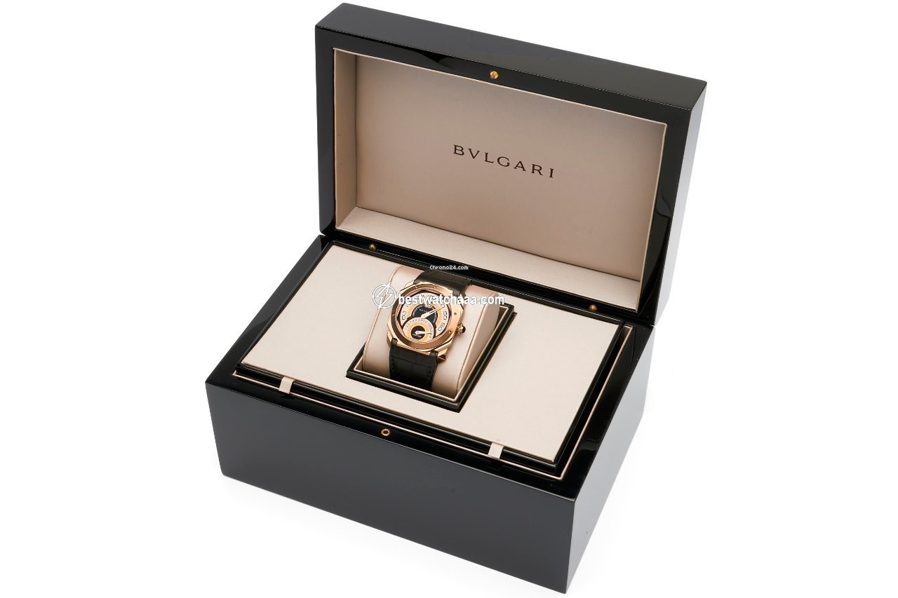 IMG_9081 Bulgari Octo Mens watch Unisex Automatic Rose gold BGOP43BGLDBR Replica 6