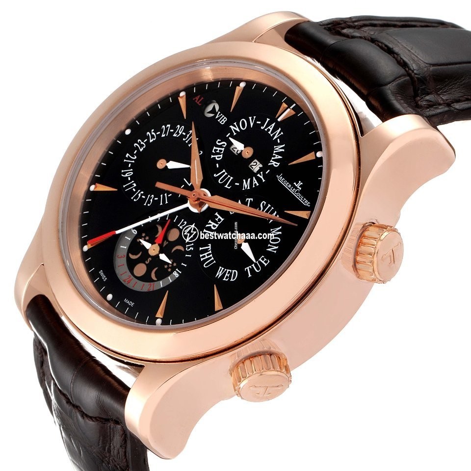 IMG_9081 Jaeger-LeCoultre Master Grand Reveil Mens watch Unisex Automatic Rose gold 149.2.95 Replica 6