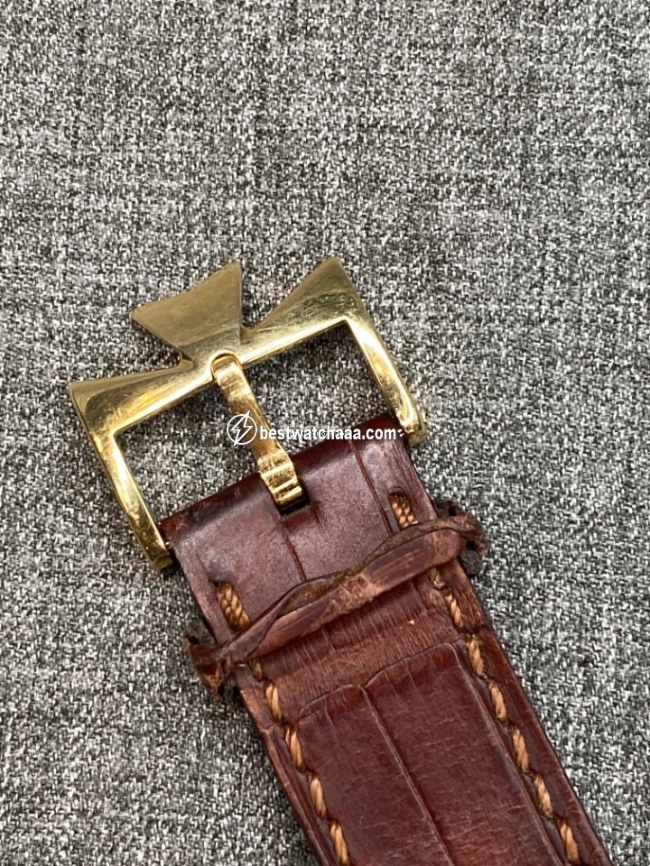 IMG_9081 Vacheron Constantin Overseas Mens watch Unisex Automatic Yellow gold 42050 423J Replica 6