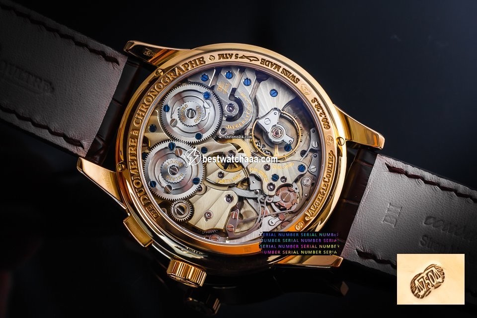 IMG_9081 Jaeger-LeCoultre Duometre Mens watch Unisex Manual winding Rose gold 600.2.28.S Replica 6