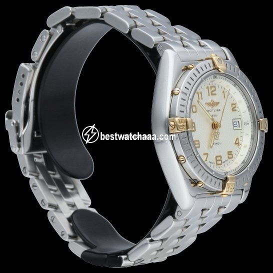 IMG_9081 Breitling Womens watch Quartz Gold Steel B67350 Replica 6