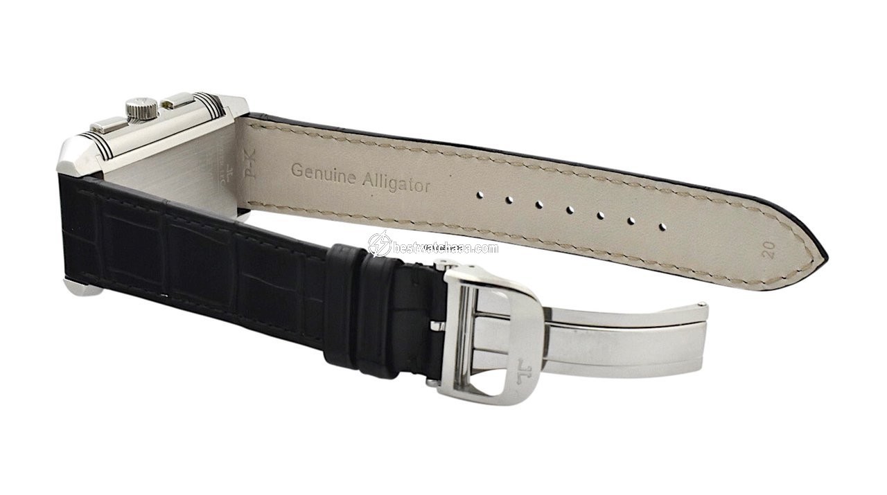 IMG_9081 Jaeger-LeCoultre Reverso Grande Date Mens watch Unisex Manual winding Steel 240.8.18 Replica 6