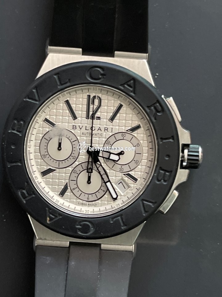 IMG_9081 Bulgari Diagono Mens watch Unisex Automatic Steel DG 42 SV CH Replica 6
