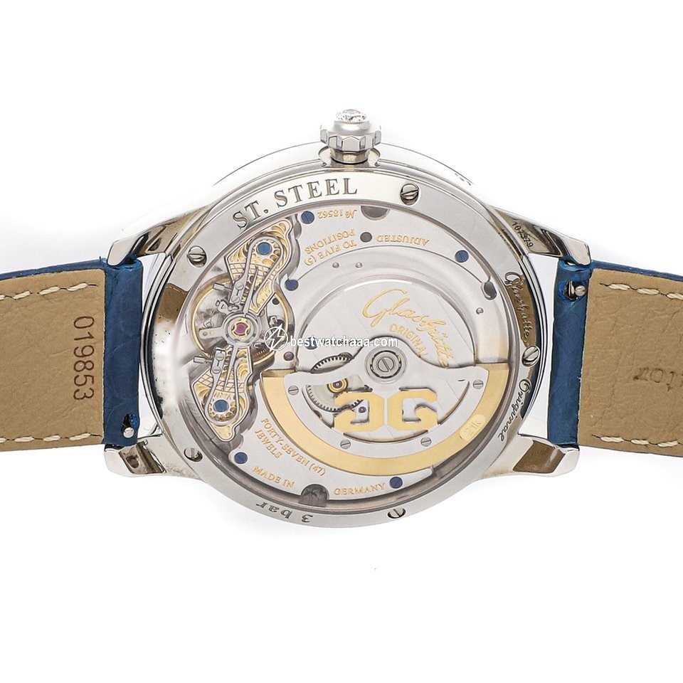 IMG_9081 Glashutte Original PanoMatic Luna Mens watch Unisex Automatic Steel 1-90-12-03-12-02 Replica 6